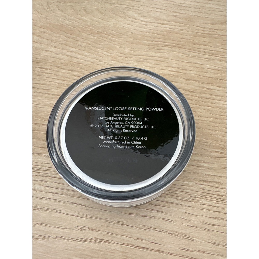 Kristofer Buckle Translucent Loose Setting Powder 0.37oz Matte Makeup NWOB - Picture 3 of 3
